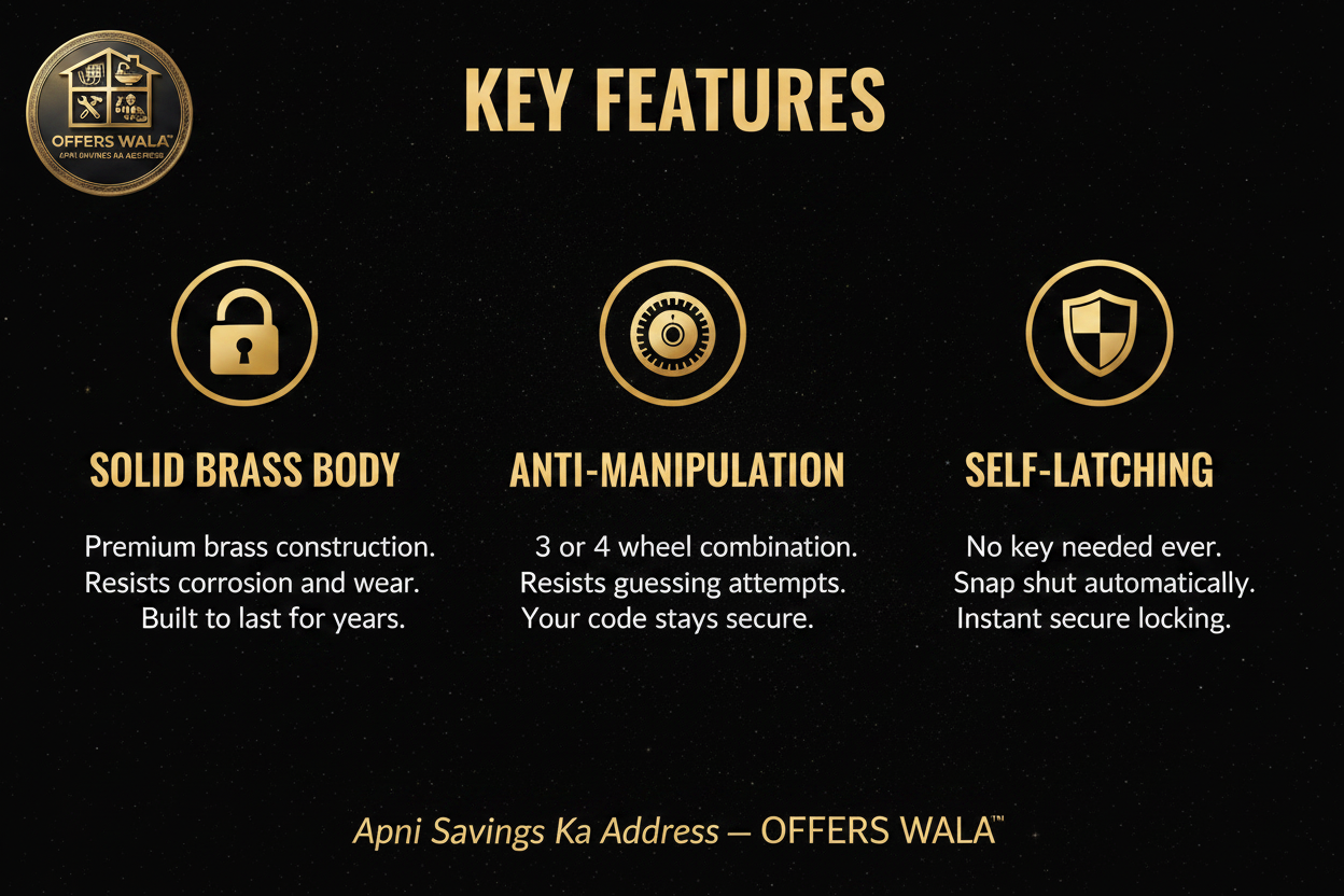 Yale Y150 Features Panel