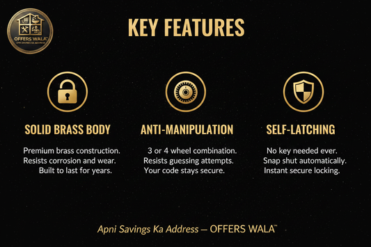 Yale Y150 Features Panel